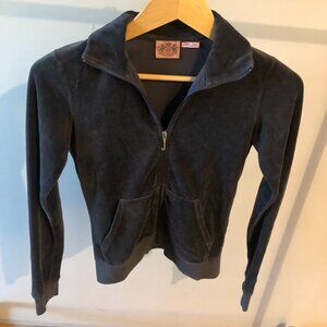 Dark Grey Juicy Couture zip up